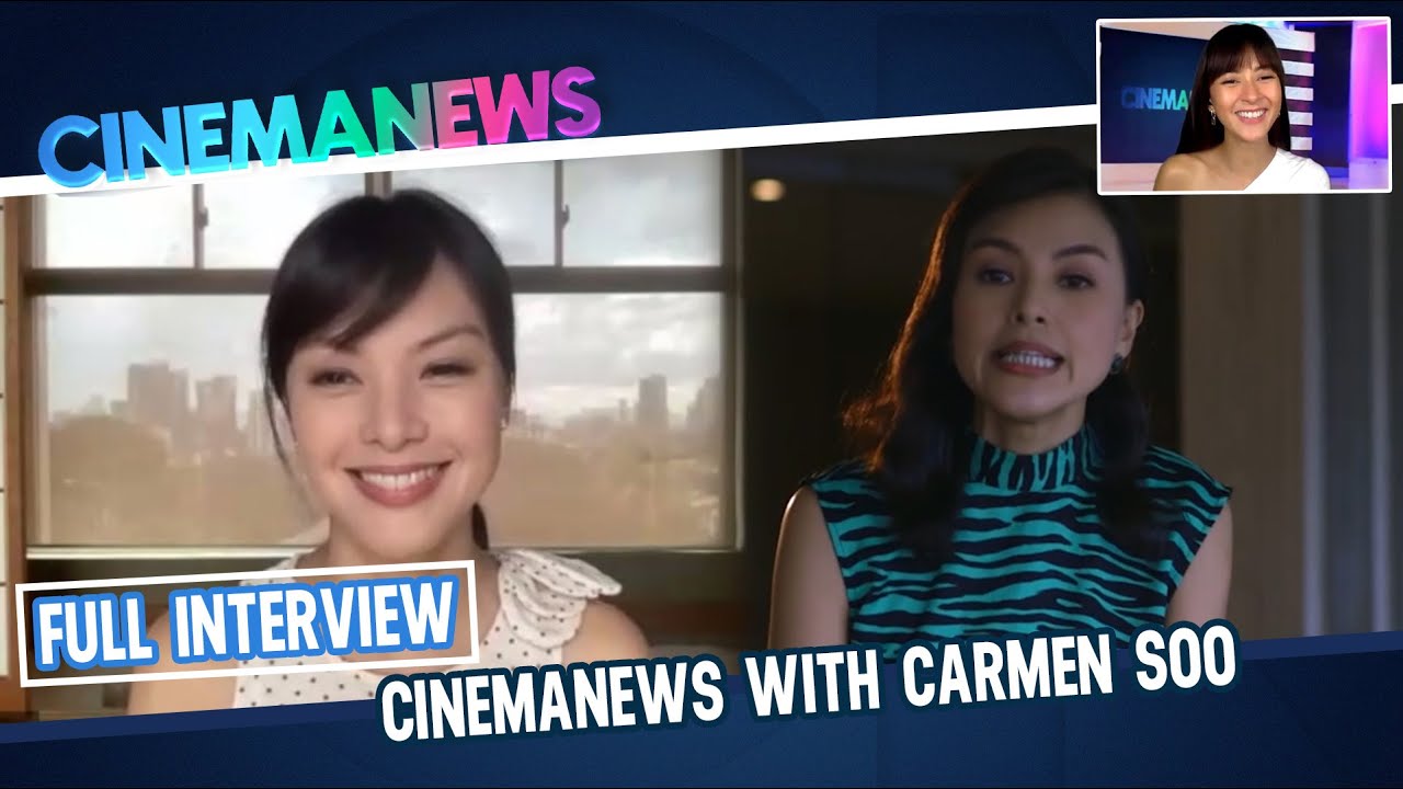 CinemaNews FULL INTERVIEW with #CarmenSoo