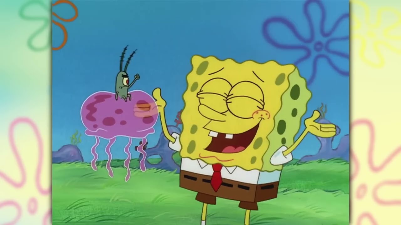 reversed spongebob