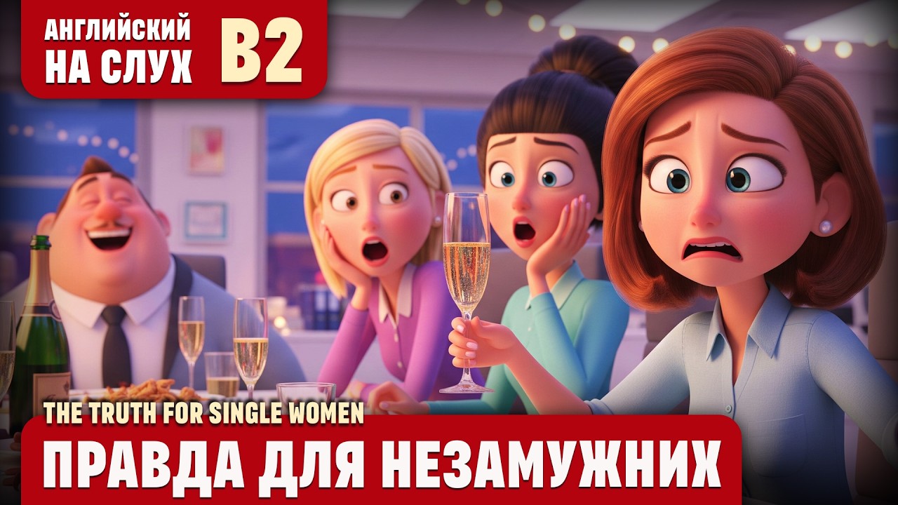 Правда для незамужних. Весёлый рассказ (уровень B2). Английский на слух.