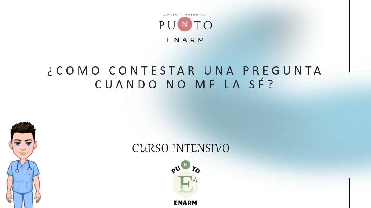 COMO CONTESTAR UNA PREGUNTA CUANDO NO ME LA SE?