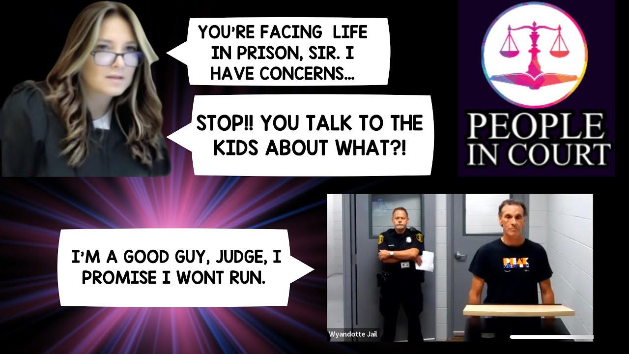 SKETCHY “GOOD GUY” faces LIFE in PRISON JUDGE DiSANTO & He Talks to Kids About WHAT?!