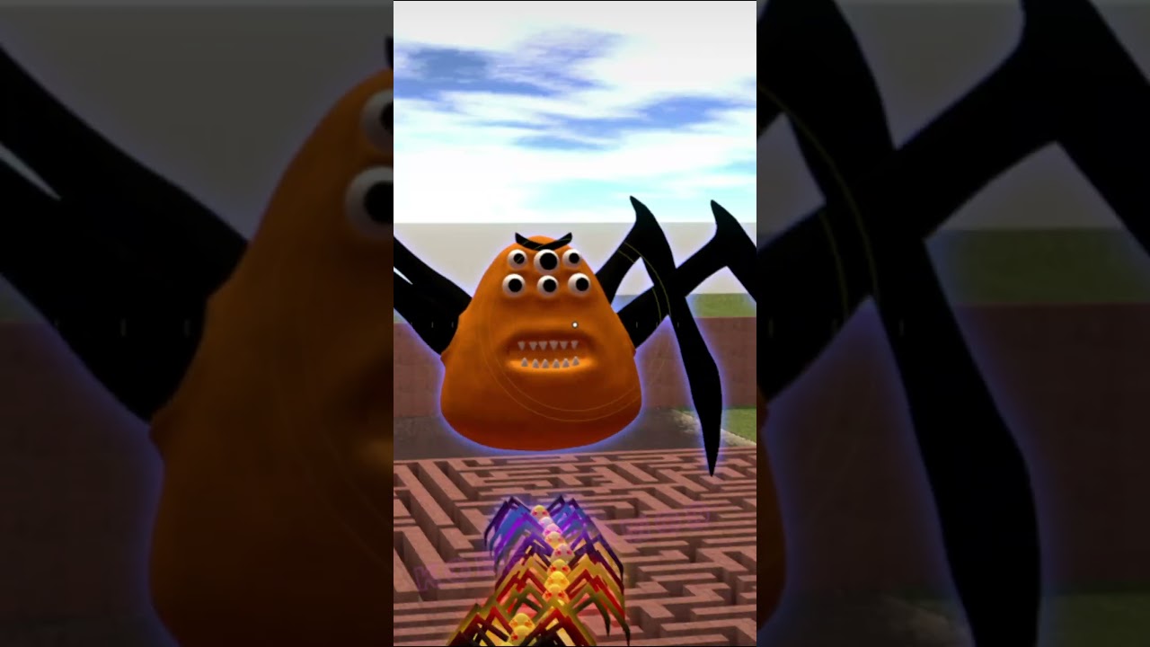 BOU'S REVENGES ONE LINE ARMY IN BIG MAZE IN GARRY'S MOD!!