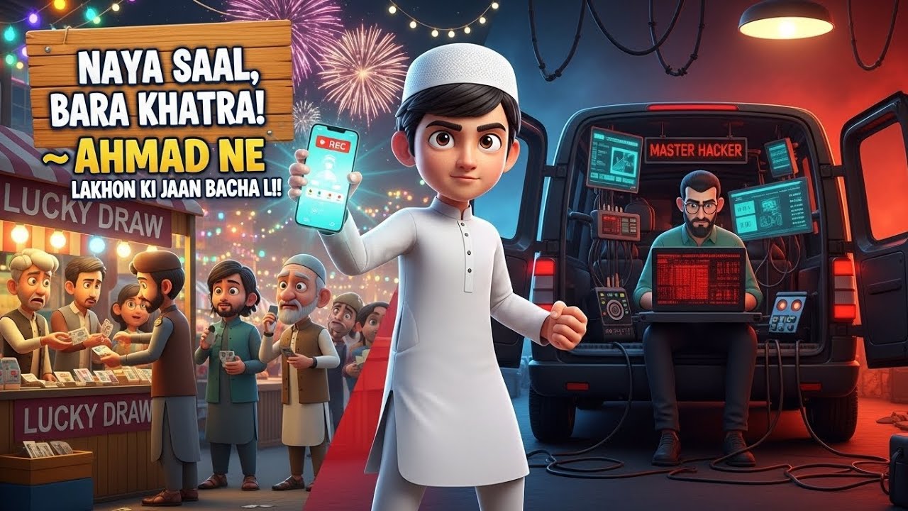 Naya Saal Bara Khatra | Ahmad ne Lakhon Ki Jaan Bacha Li | Islamic Detective Story | Dream Wall