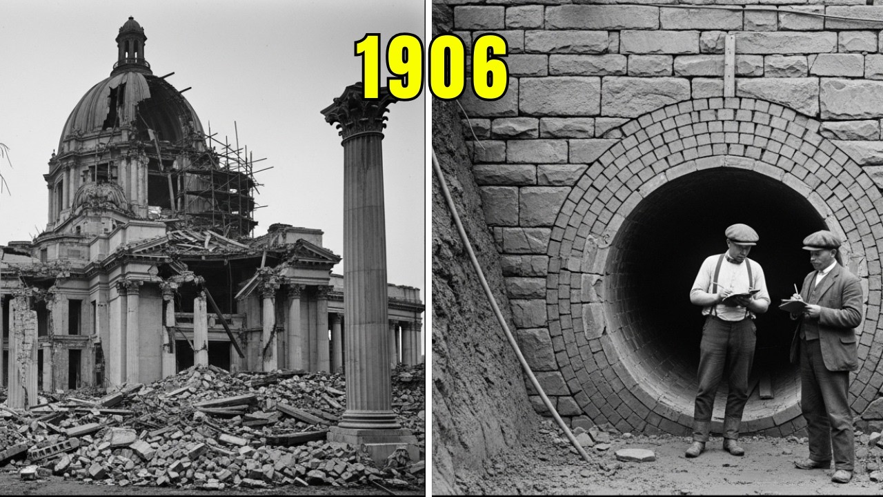 The 1906 San Francisco Mudflood Tunnels Systems - Infrastructure We Weren't Meant to See