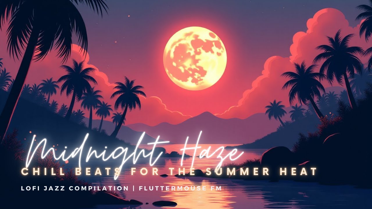 MIDNIGHT HAZE | LOFI JAZZ BEATS | CHILL VIBES FOR A SUMMER NIGHT