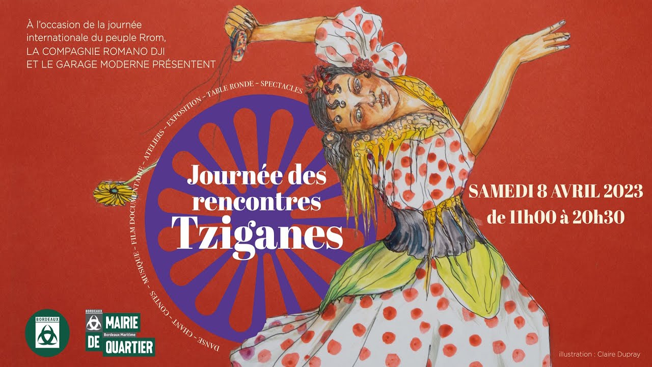 Journée des Rencontres Tziganes - Cie Romano Dji - Samedi 8 avril 2023 au Garage Moderne