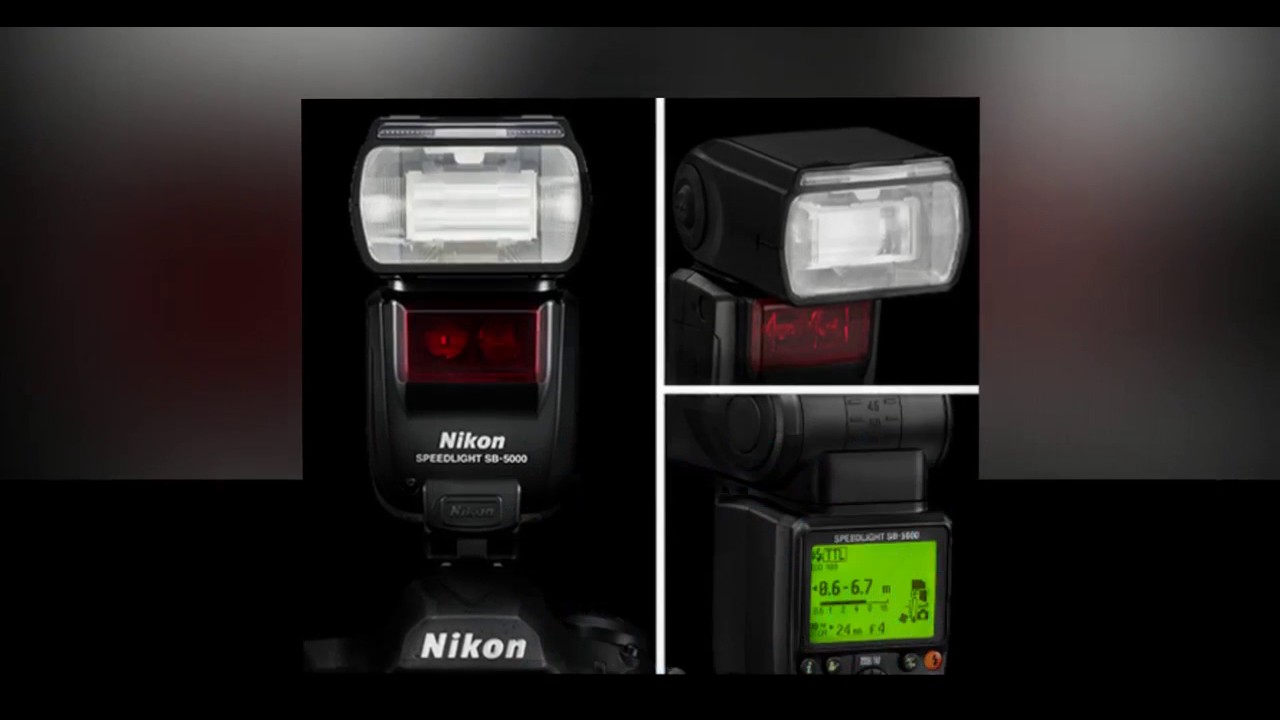 Nikon Sb 5000 New Speed Flash Lights Complete Review