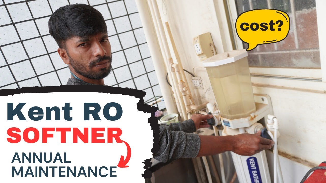 Kent Ro Softener annual Maintenance  | KENT Bathroom Water Softener 5.5-Litre