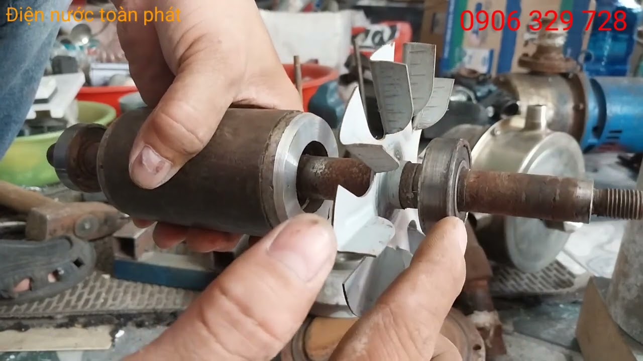 Hướng dẫn thay bạc đạn - phốt máy bơm nước chi tiết nhất A-Z | Điện Nước Toàn Phát