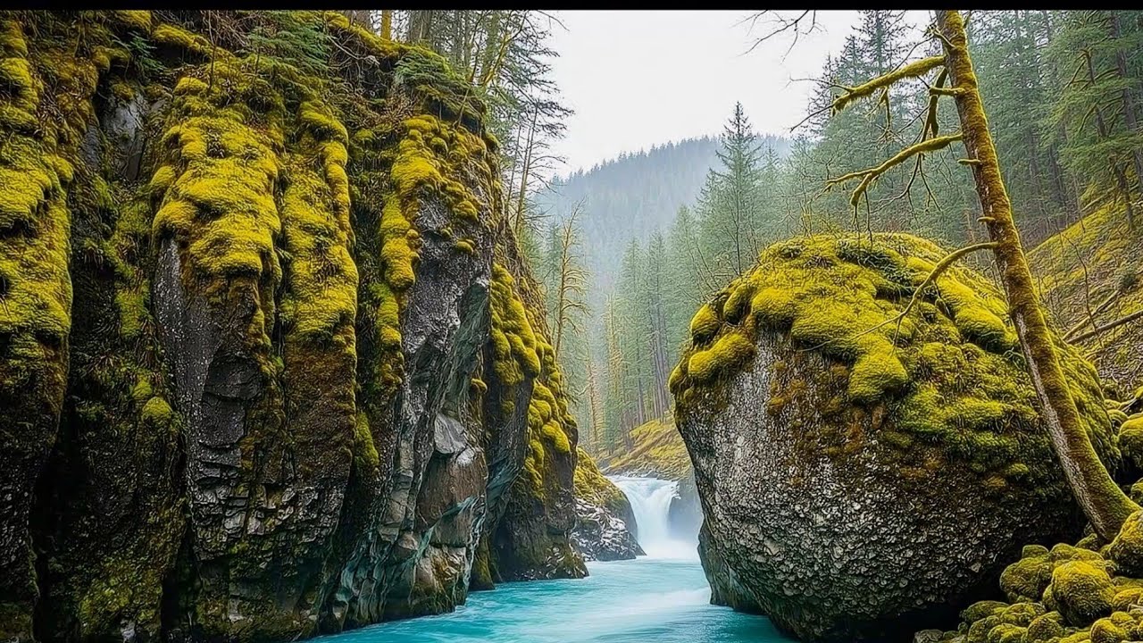 Fall Asleep to Emerald Forest River Sounds | Deep Sleep & Calm Relaxation 💧😴