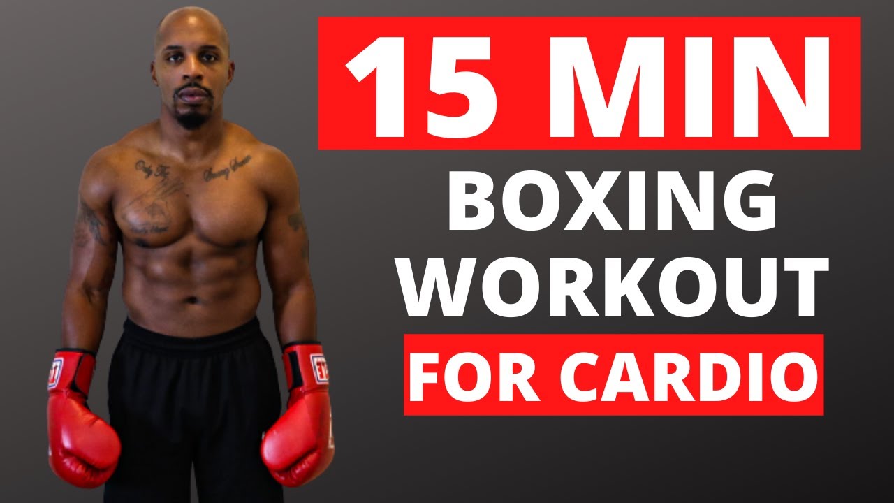 15 MINUTE BOXING CARDIO WORKOUT | Boxing for Beginners | Heavy Bag Cardio
