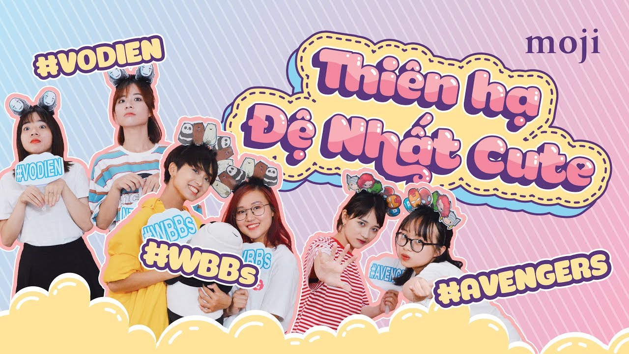 Moji x The A-code | ĐẠI HỘI CUTE: WE BARE BEARS ⚡️ VÔ DIỆN 💥 AVENGERS - Moji Channel