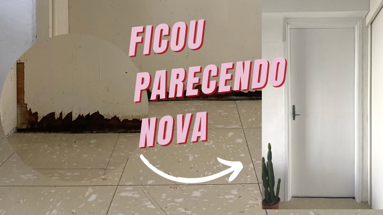 Como consertar porta lascada em 3 passos simples gastando pouco