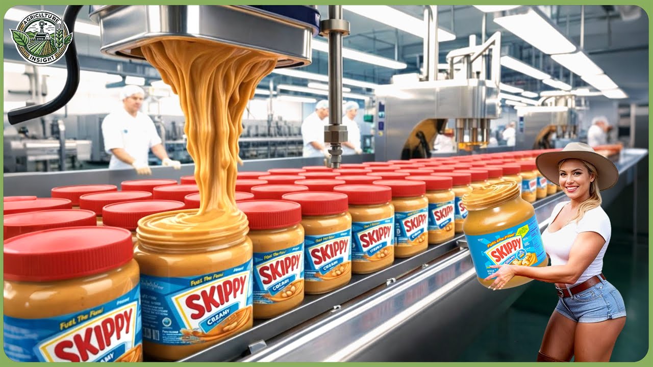 Inside Massive Butter & Cheese Processing – How Kraft Singles, Butter & Peanut Butter Are Made