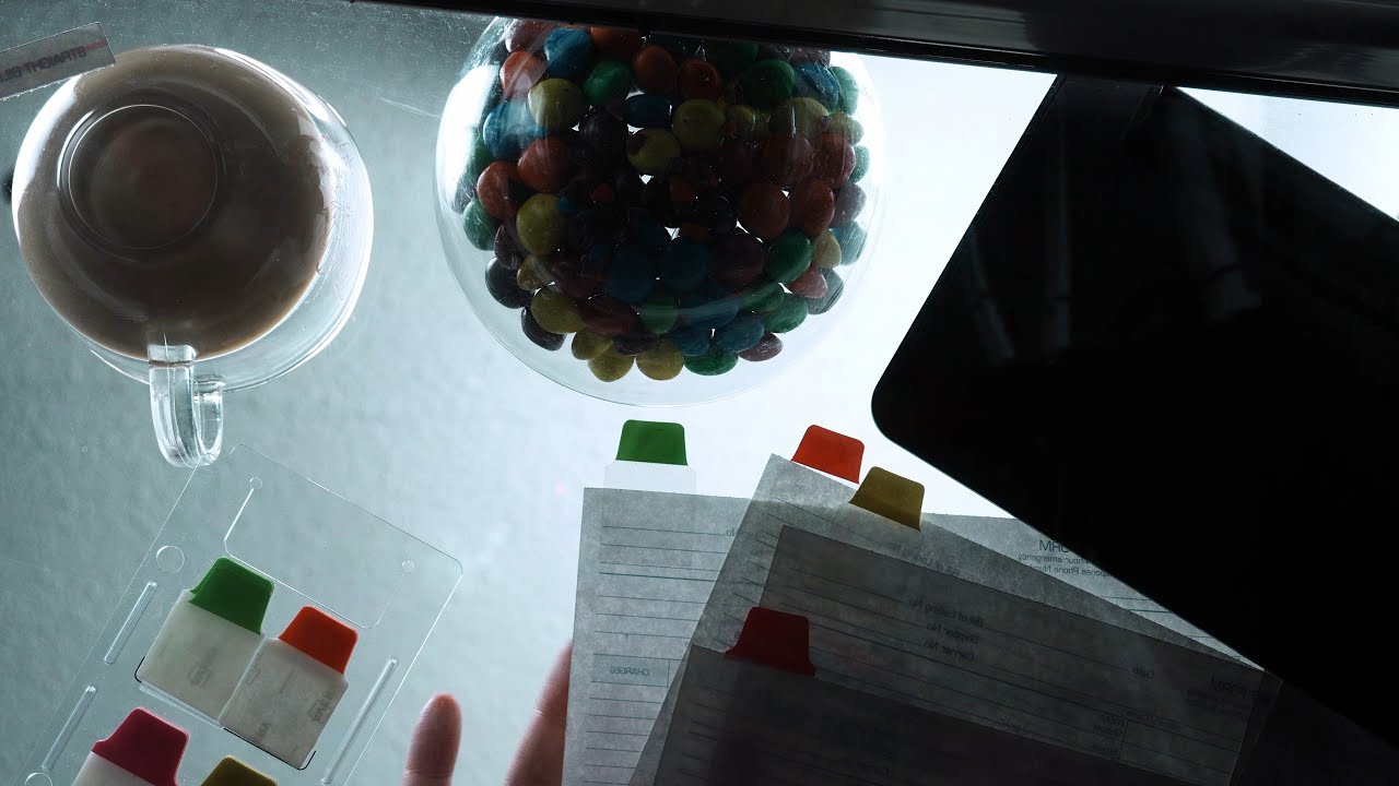 #asmr for people who love LOFI ASMR under the glass office view, office sounds. NO TALKING