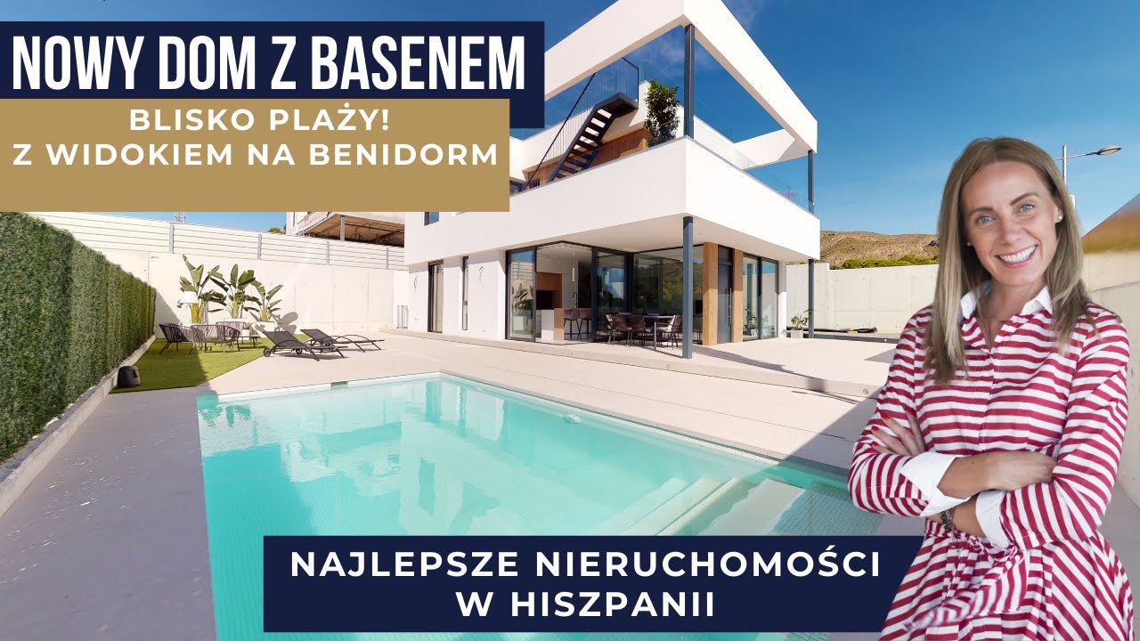 🆕Nowoczesny dom z basenem w Hiszpanii - zobacz Elity Villas w Finestrat🇪🇸#costabroker #domwhiszpanii