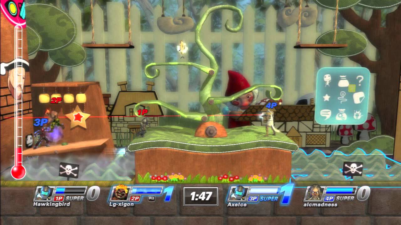 PlayStation All-Stars Battle Royale Quick matches with Isaac clarke pt 2