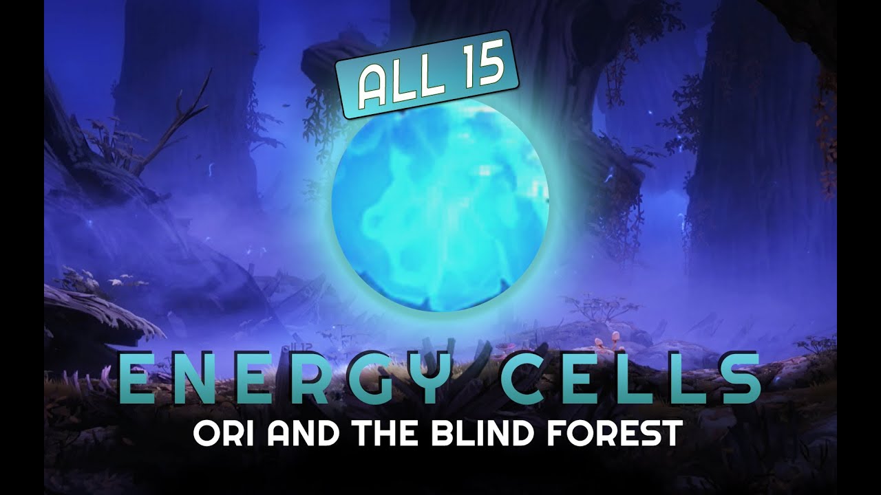 Ori and the Blind Forest - ALL ENERGY CELLS Location Guide - Powerhouse Achievement