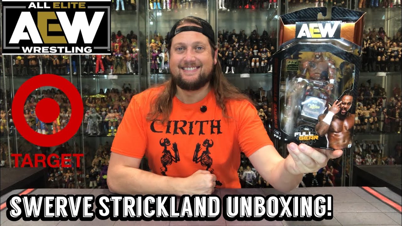 Swerve Strickland Target Exclusive AEW Unrivaled Unboxing & Review!