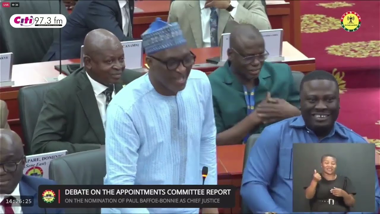 &ldquo;He Deserves It&rdquo; - MP Muntaka Backs Baffoe-Bonnie for Chief Justice | Parliament Today