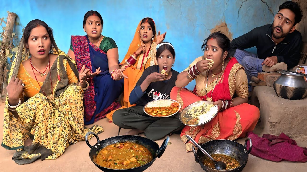 चटनी ननद ससुराल से मां और बेटी दोनों पेटू खाने के लिए पहुंची ।। Chatani Maa Aur । KHUSHI SINGH MASTI