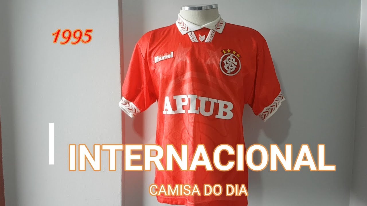 Internacional 1995 Rhumell #10 - linda camisa do colorado - UP Neto