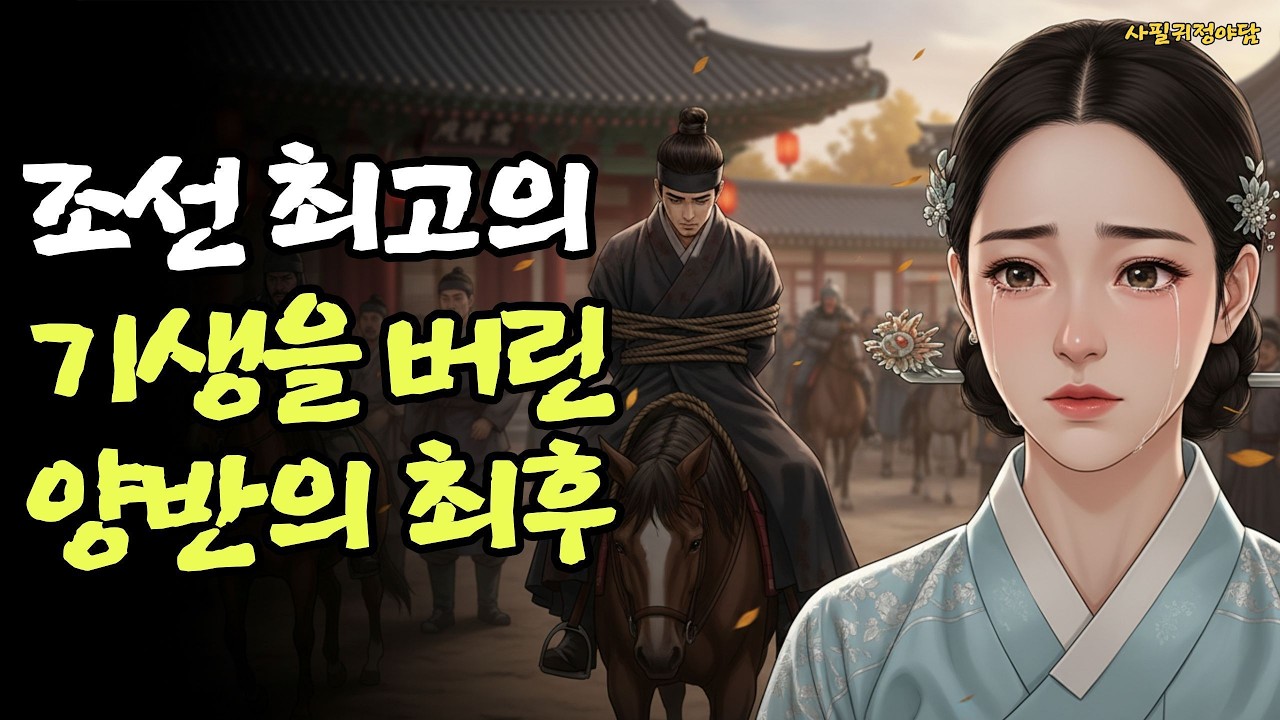 기생을 버렸을 뿐인데, 몰락한 양반의 최후 야담 | 옛이야기 | 오디오북 | 수면동화 | 설화