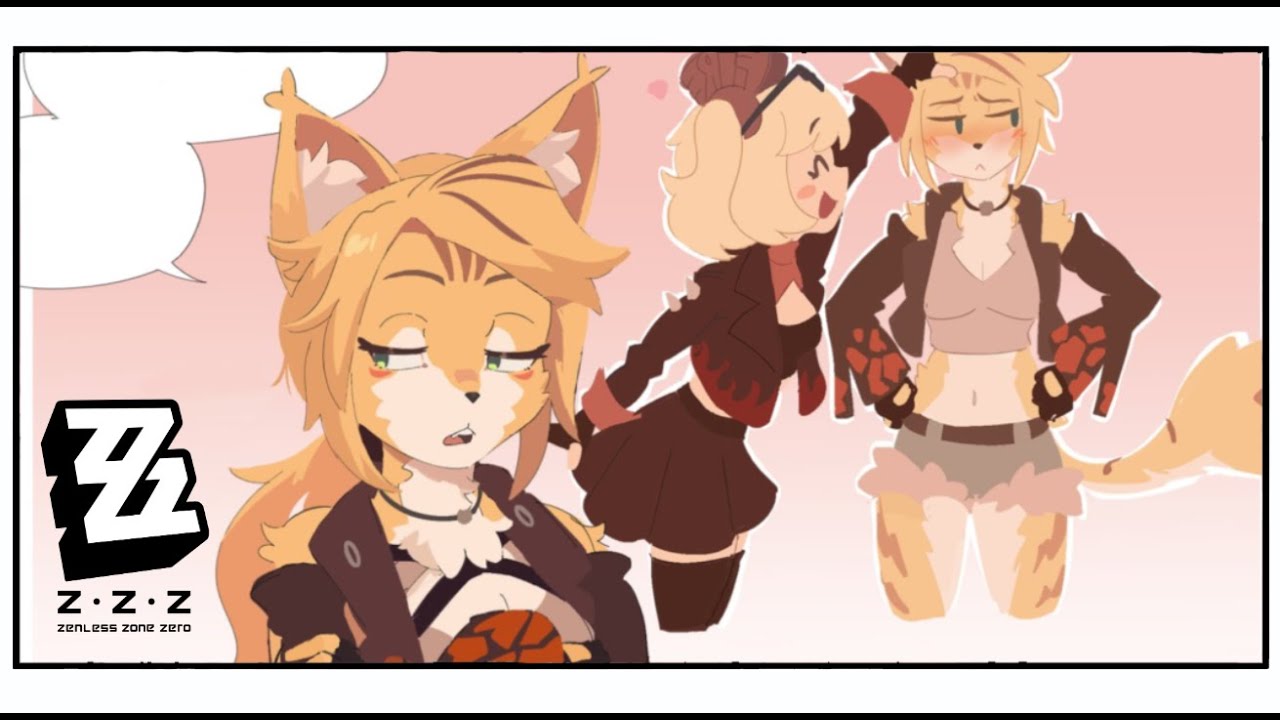 Pulchra Reciprocates Burnice's Affections... Kinda [Zenless Zone Zero Comic Dub]