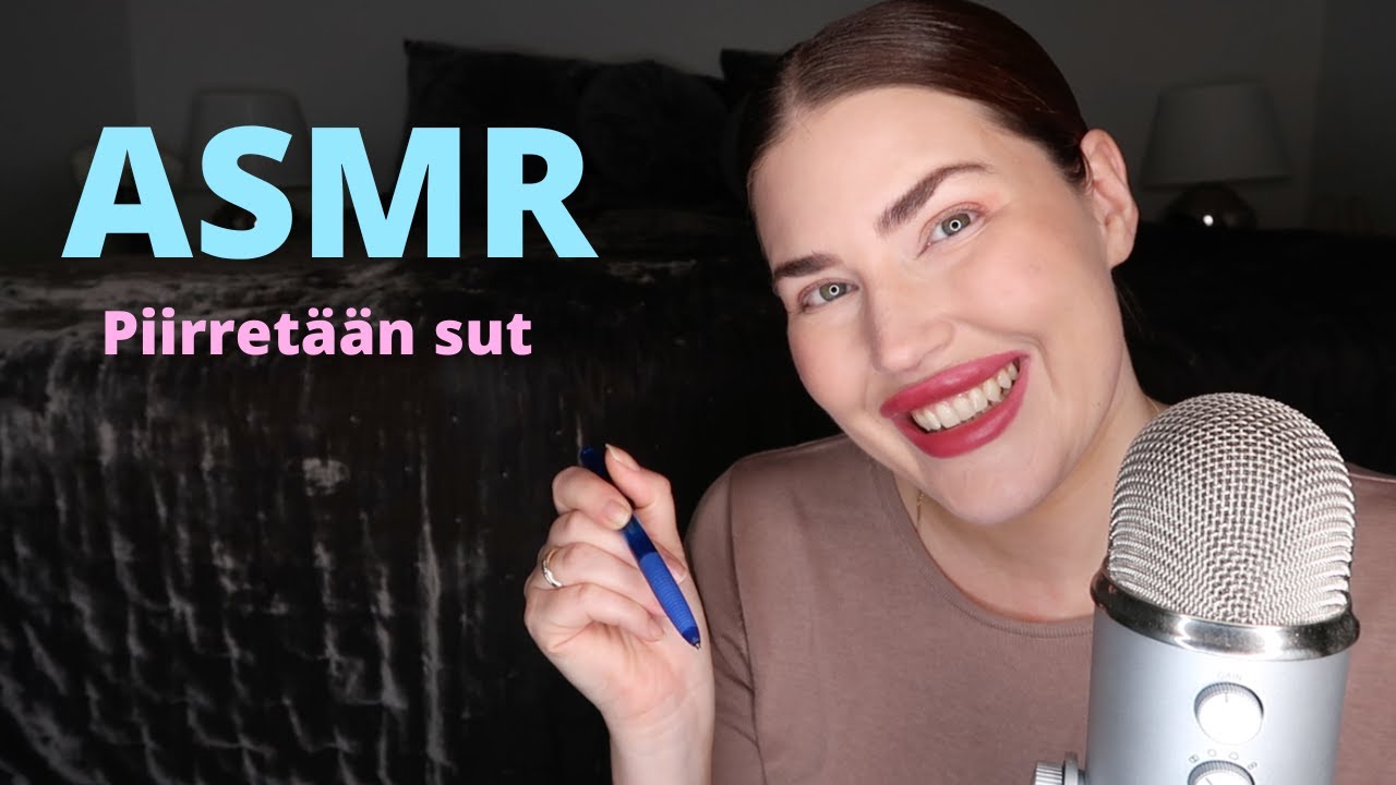 ASMR SUOMI- Piirretään sut