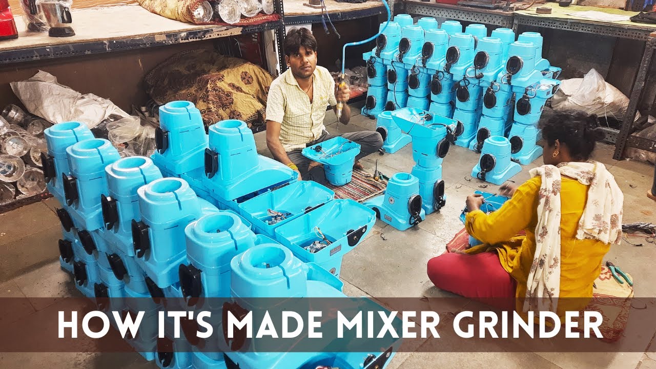 How it's made Mixer Grinder | Kitchen appliance making