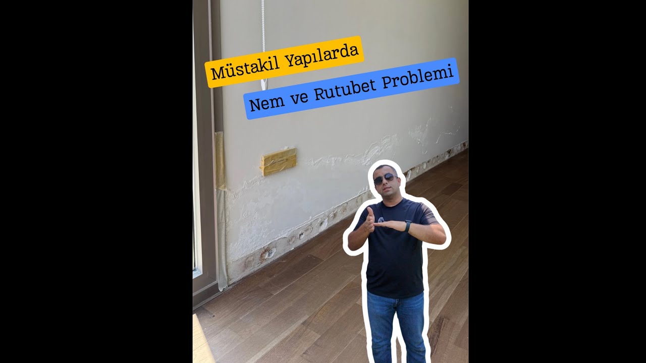 Müstakil Evlerde Nem ve Rutubet Problemi! #nem #rutubet #yalıtım 