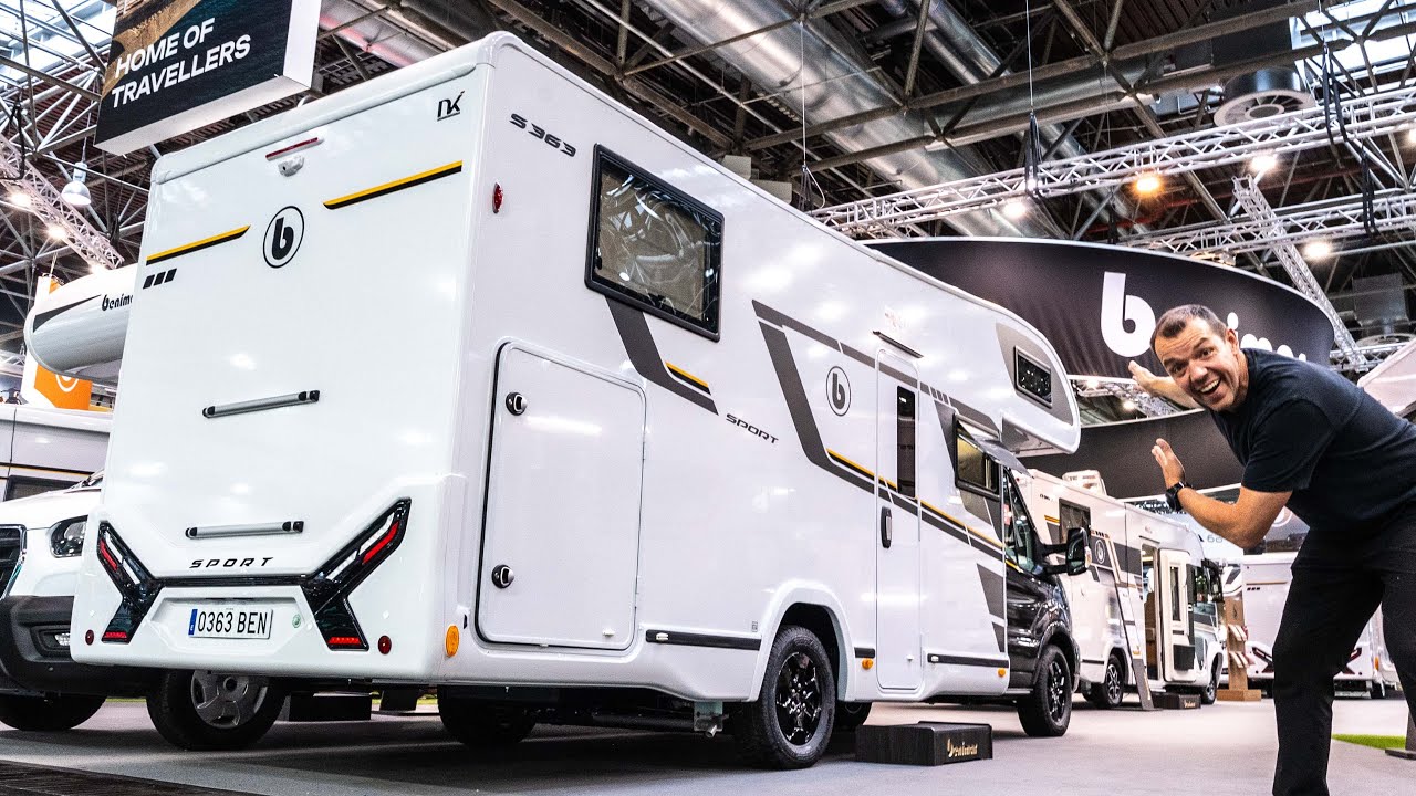 Benimars største autocamper – med enkeltsenge, alkove og stort badeværelse!