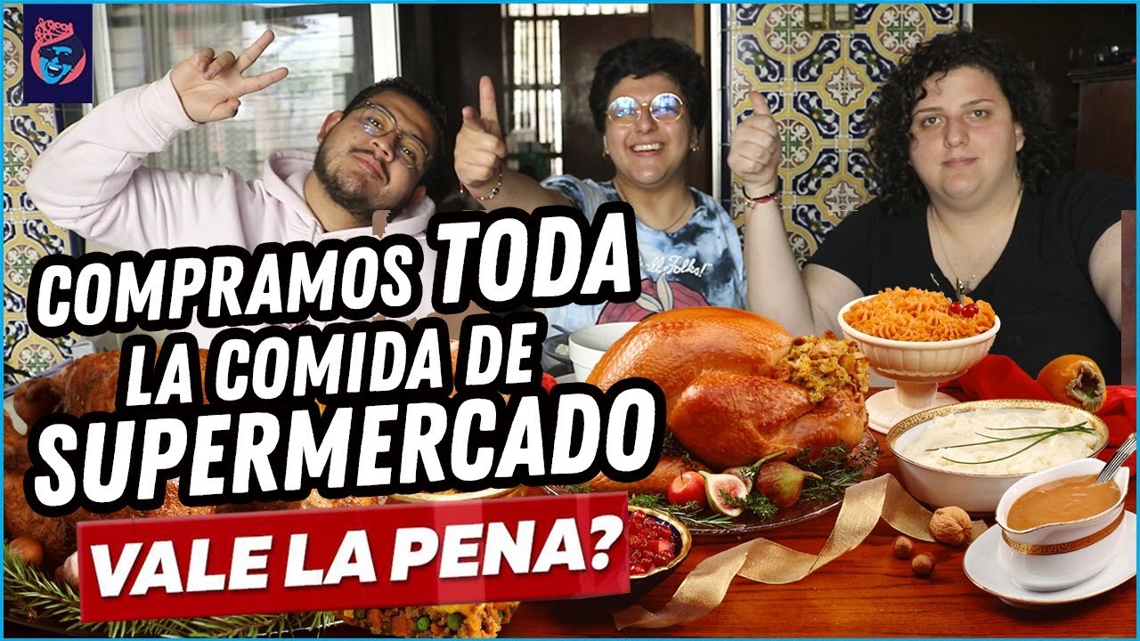 COMPRAMOS TODA LA COMIDA NAVIDEÑA DE SUPERMERCADO - Ariana Bolo Arce