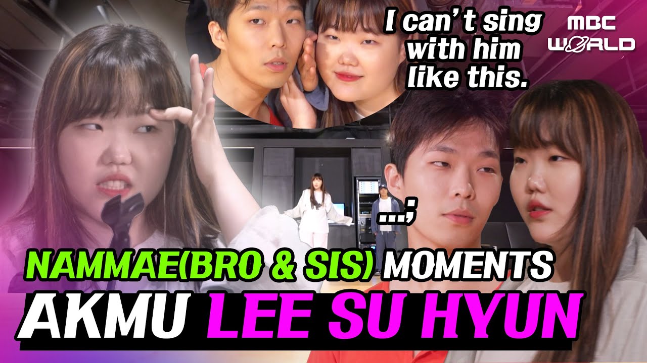 [C.C.] SUHYUN & CHANHYUK's argument in YG Entertainment dance practice room #AKMU #SUHYUN #CHANHYUK