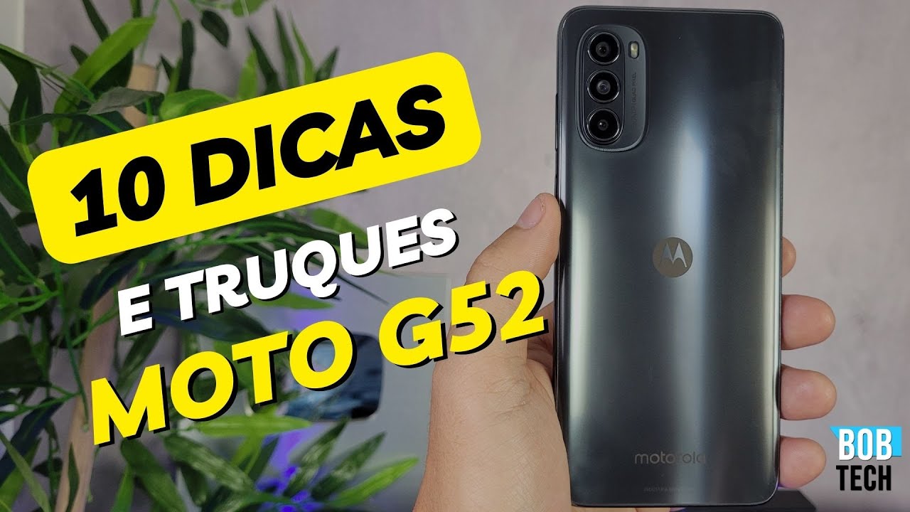 10 DICAS e TRUQUES INCRÍVEIS do MOTO G52 - BOB TECH