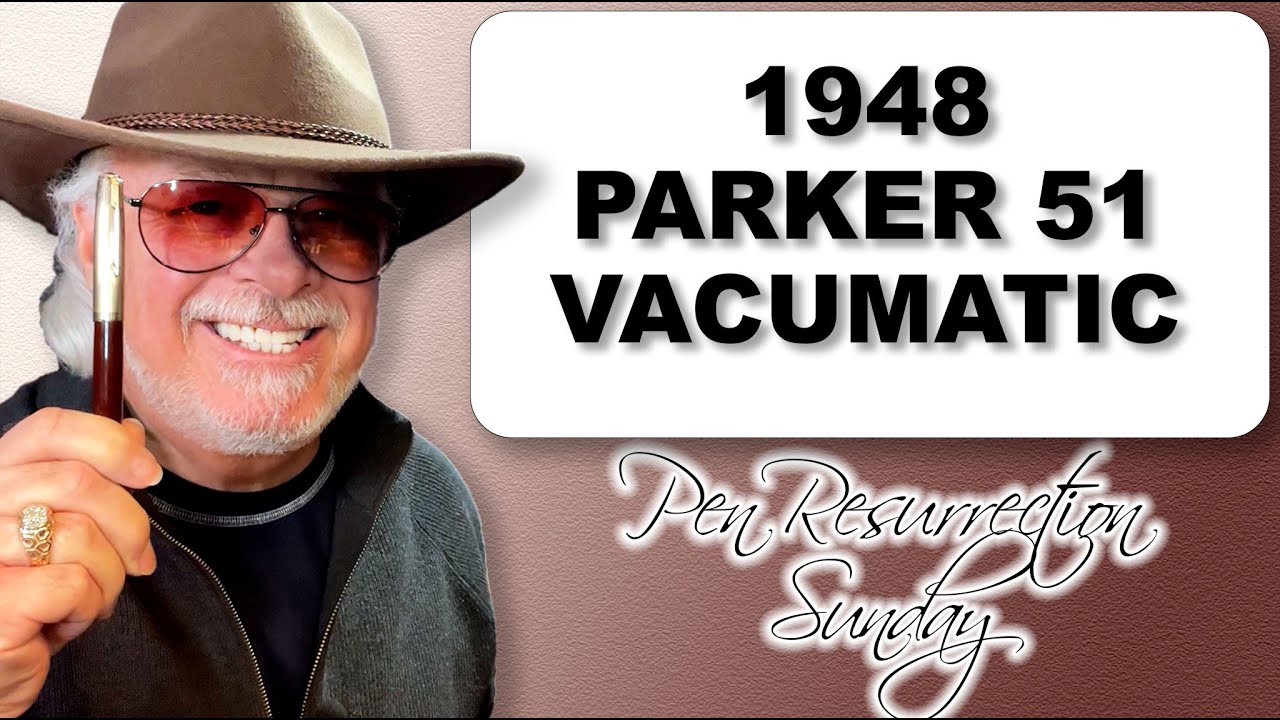 Pen Resurrection Sunday Ep. 18 - 1948 Parker 51 Vacumatic Cordovan Brown Restoration