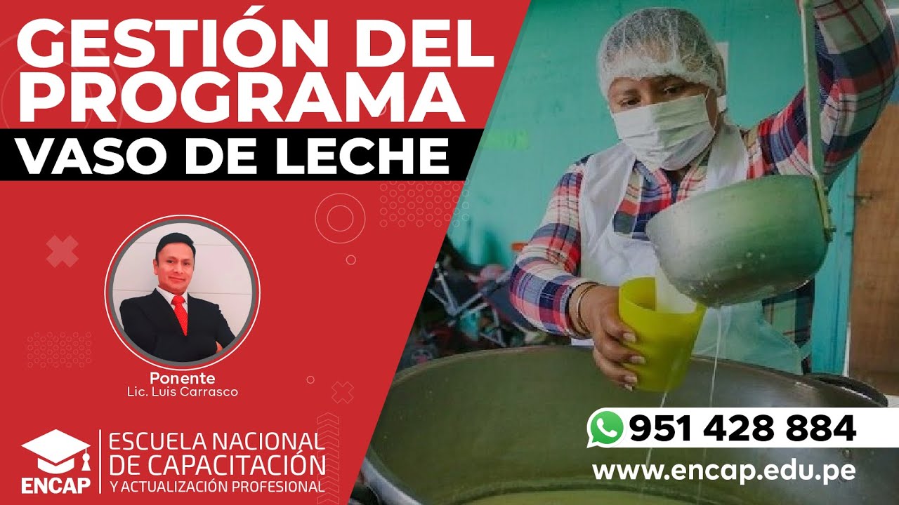 CURSO: GESTIÓN DEL PROGRAMA VASO DE LECHE - 2025