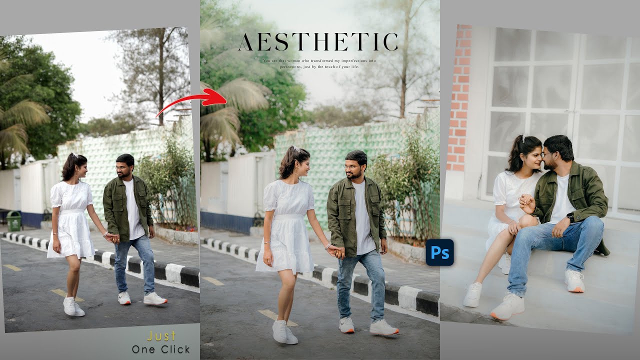 The Best PRE WEDDING Photo Editing Secrets Revealed😲 l Get Free Photoshop Preset