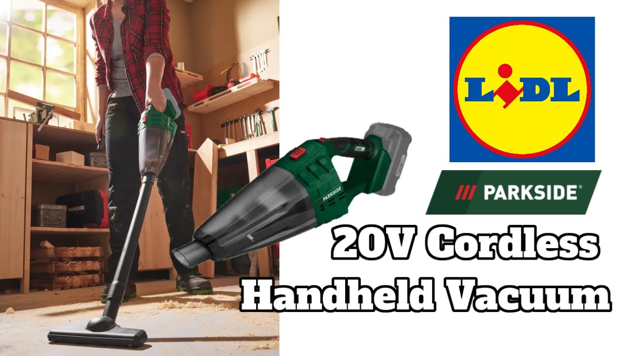 Lidl Parkside Cordless HANDHELD Vacuum | Middle Aisle Specialbuy