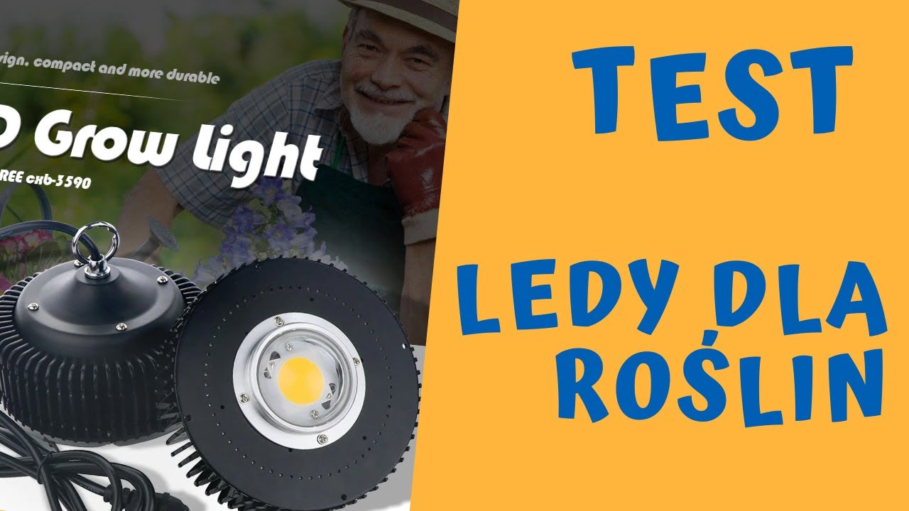 Lampa do roślin Cree COB CXB3590 3500K recenzja test