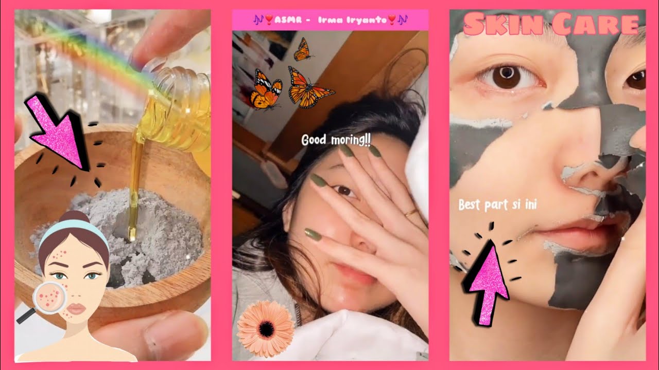 Skin Care Routine~ASMR || 🧼🌸🚿 Compilation - @irma.iryanto3❣ [2/4]