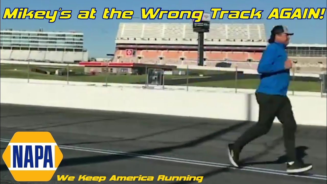 Mikey's at the Wrong Track Again!
