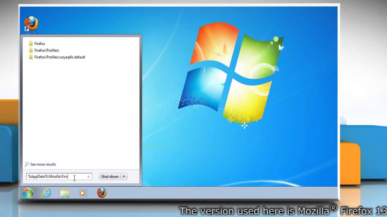 Mozilla&reg; Firefox: How to copy files between profile folders in Windows&reg; 7