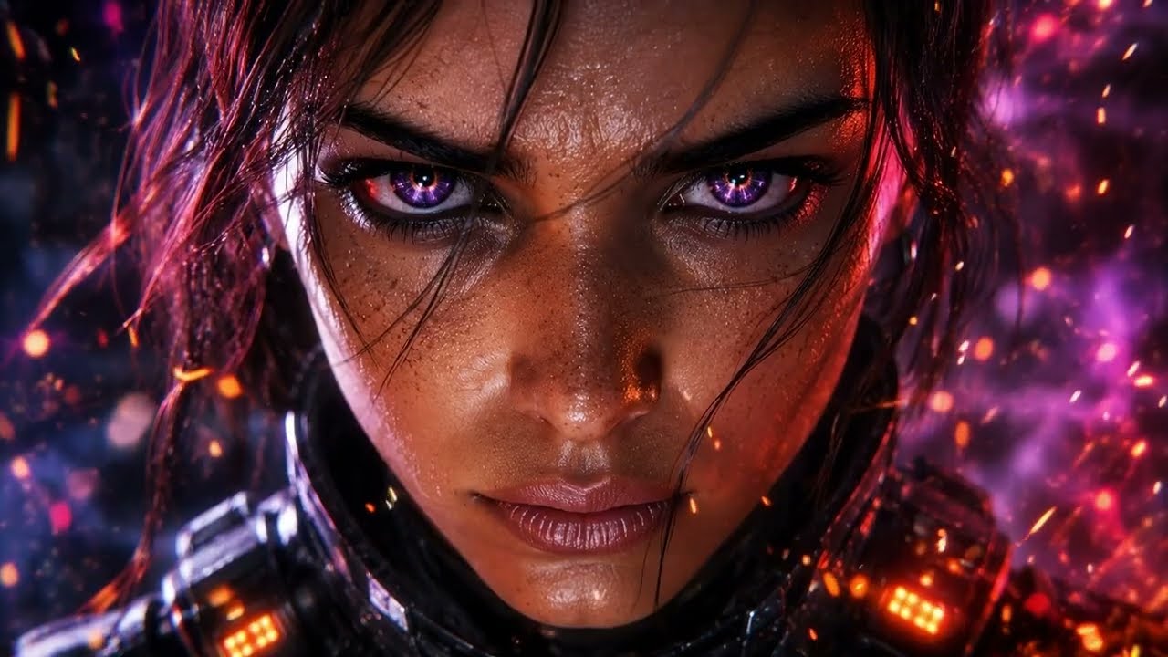 Valkyrie Protocol - SHADOW EVE (Official 3D CGI MV) | Cyberpunk Hard Rock & Industrial Synth