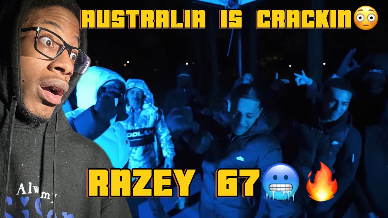 AUSTRALIAN DRILL CRACKIN!! Razey (67) - Stackin AUSSIE DRILL REACTION😳 HE TALKING CRAZYYYYYY BRO