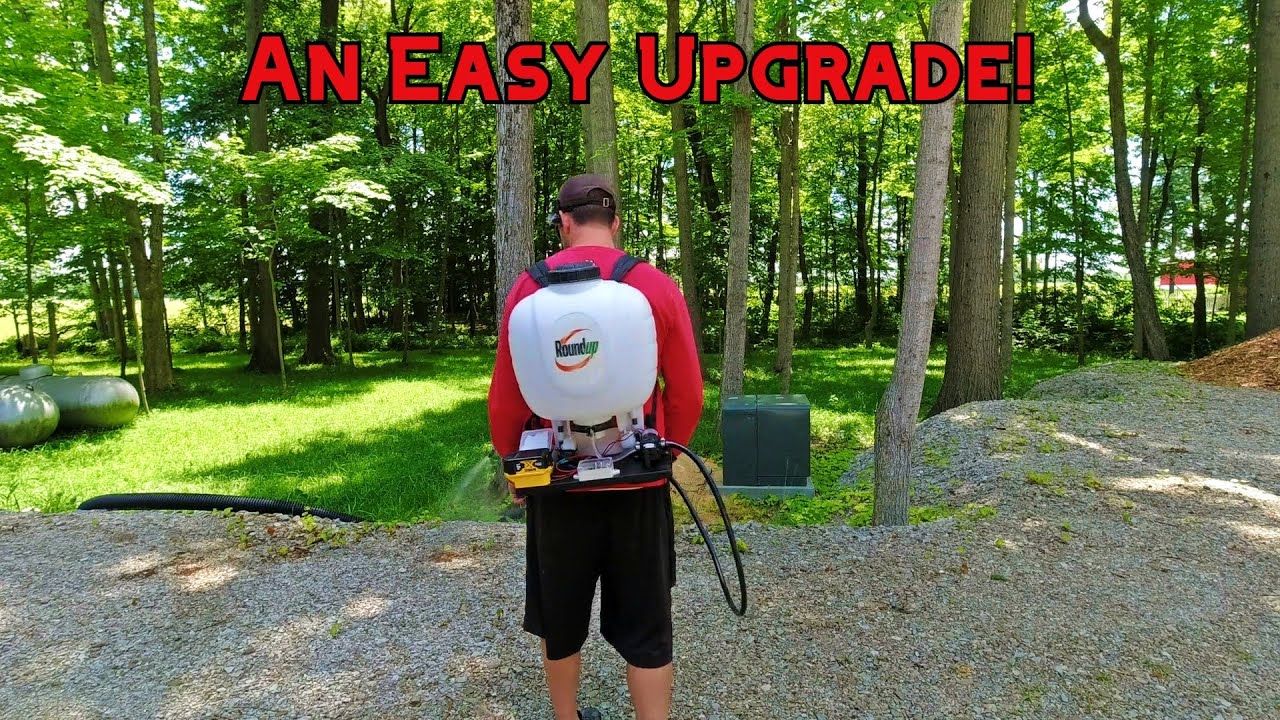 How to Make a Battery Powered Backpack Sprayer - DIY