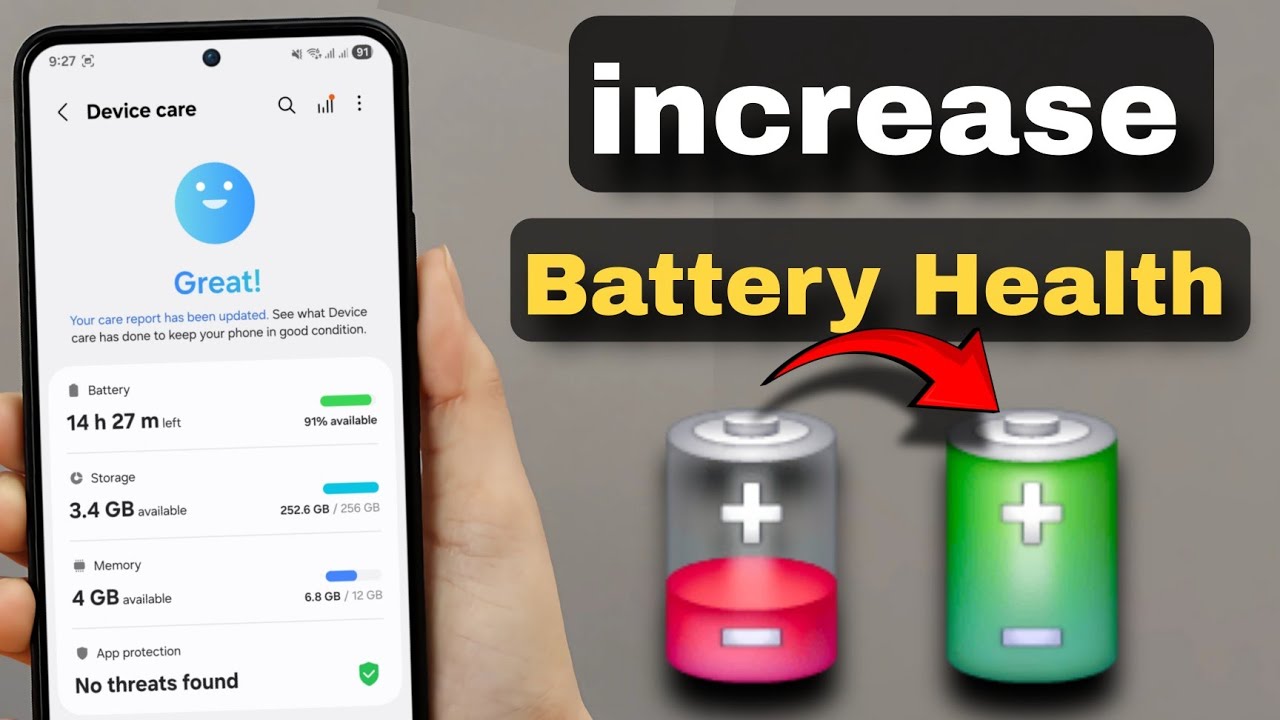 🔋 How to Increase Battery Health in Every Samsung Smartphone | One UI 8.0/8.5 Tips & Tricks 🔥 (2026)