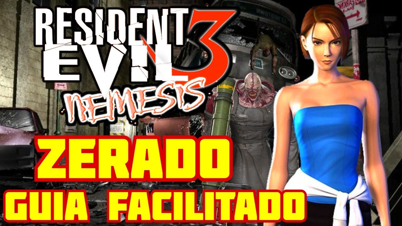 Resident Evil 3 Nemesis (PS1) - ZERADO - Guia Facilitado do clássico de PS1 - Jogo Detonado