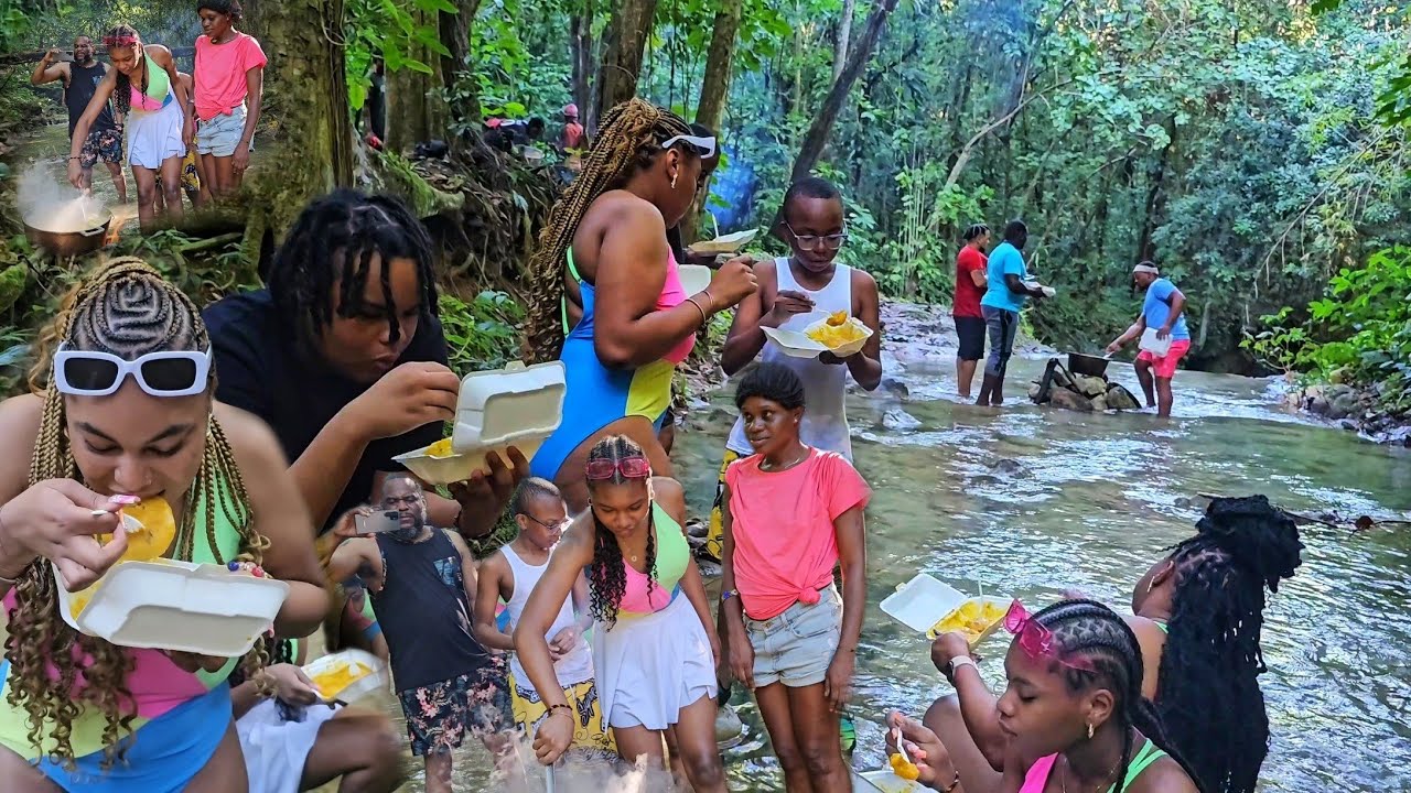 First time in Jamaica | amazing experience with colaz smith tv | Delicious food | USA guest link up