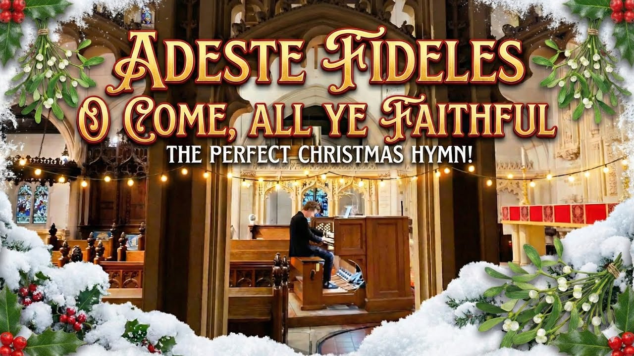 THE PERFECT CHRISTMAS HYMN: Adeste Fideles | Grand Pipe Organ Cover
